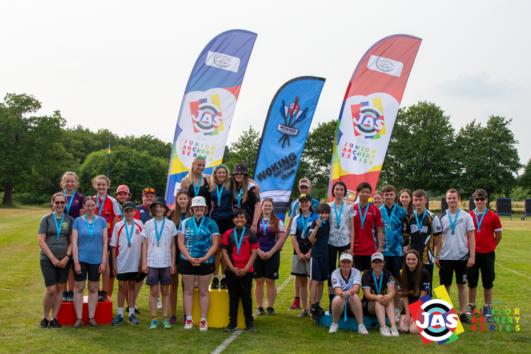 Junior Archery Series 2023: Woking, stage two