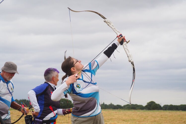 Arrows fly at the 2024 National Flight Champions