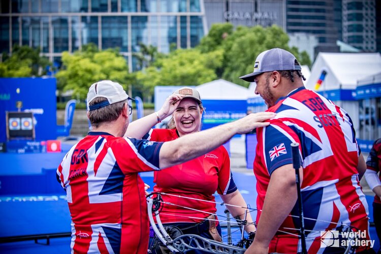 GB bring home the World Cup mixed team gold