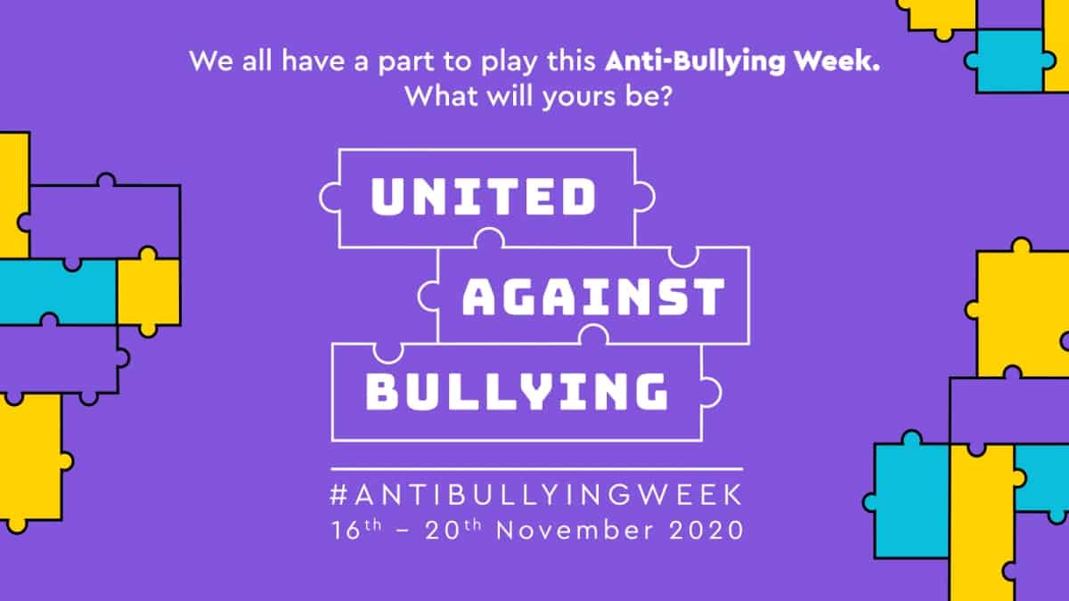 Anti-Bullying Week begins - 16-20 November