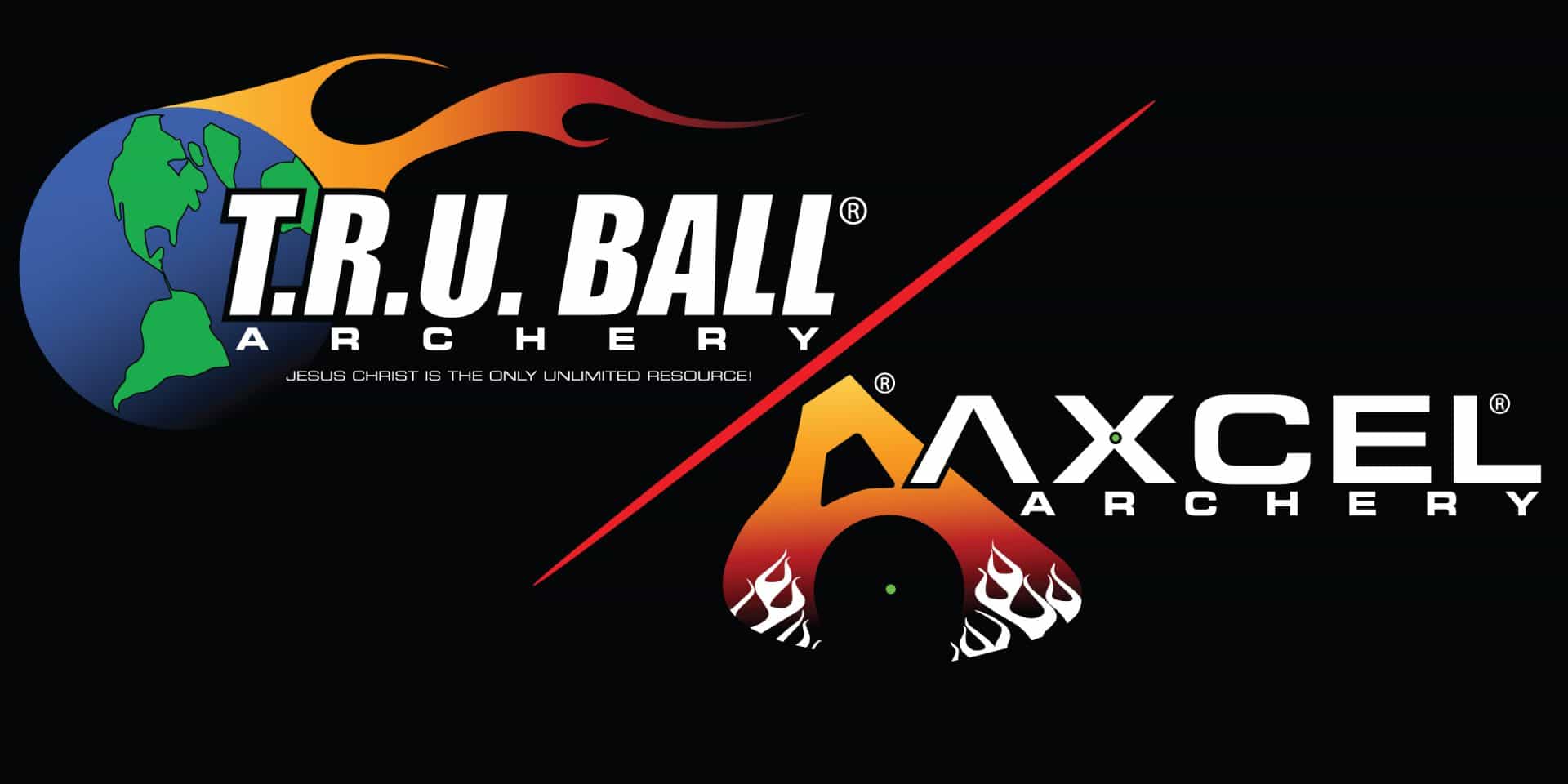 T.R.U. Ball®/AXCEL® Archery sign as National Tour Gold Partner