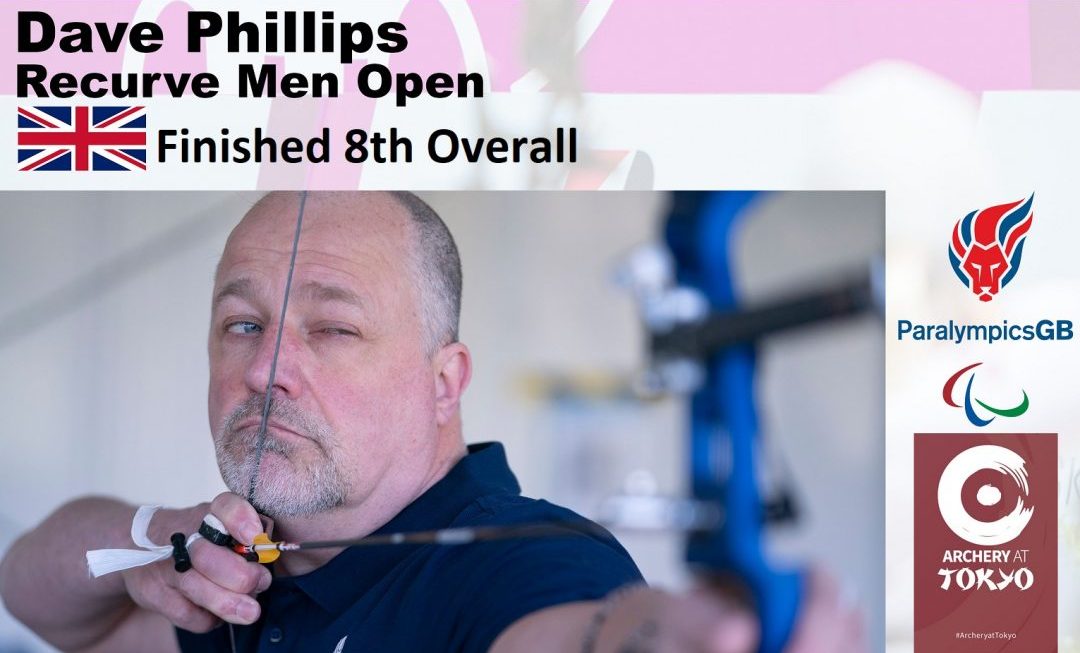 Tokyo 2020: Dave Phillips finishes 8th in Mens Individual Recurve