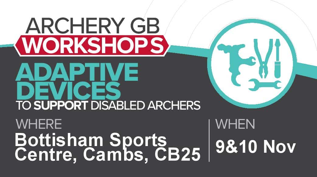 Learn how to use and make simple adaptive devices to support disabled people in archery.