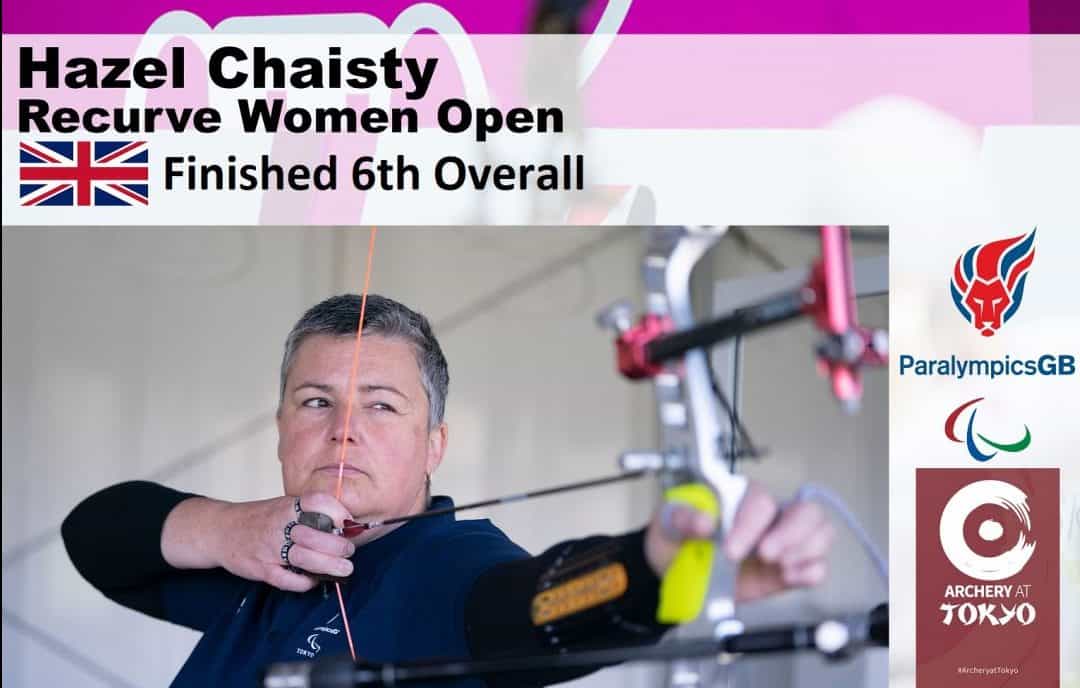 Tokyo 2020: Hazel Chaisty finishes 6th in Womens Individual Recurve