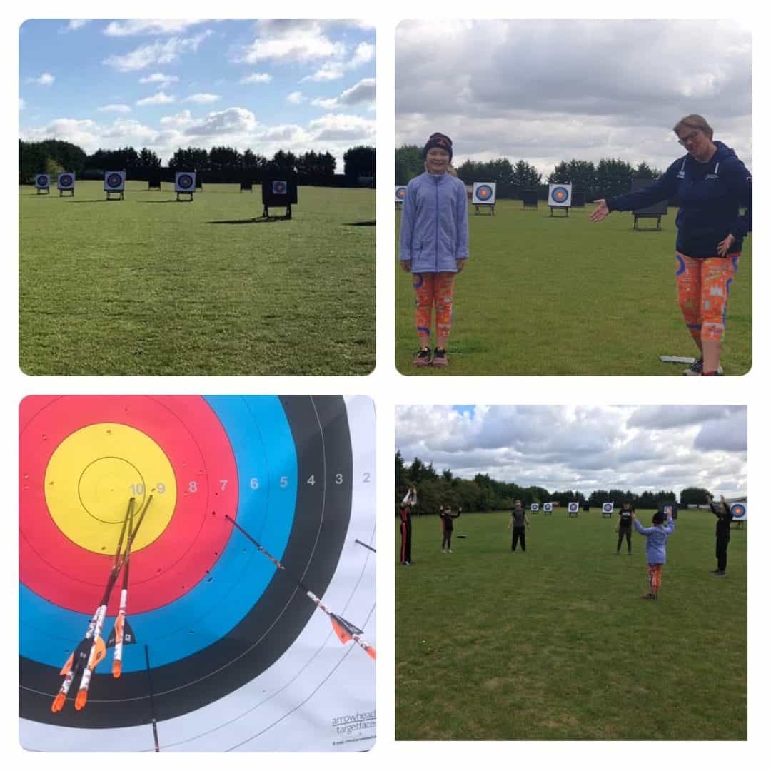 Junior archers back in training and competition at Wellingborough