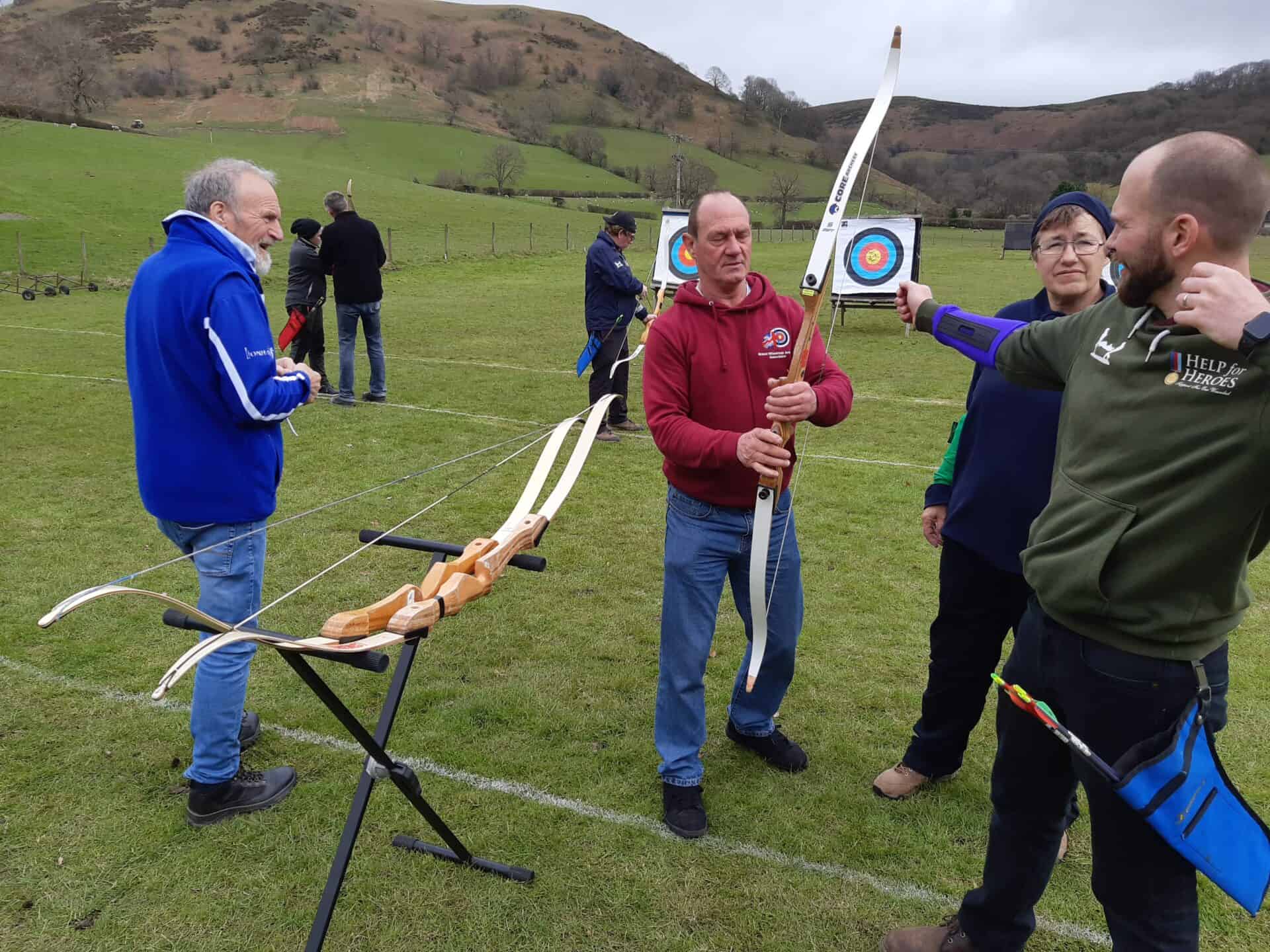 Archery beginners course for Help for Heroes inspires veterans