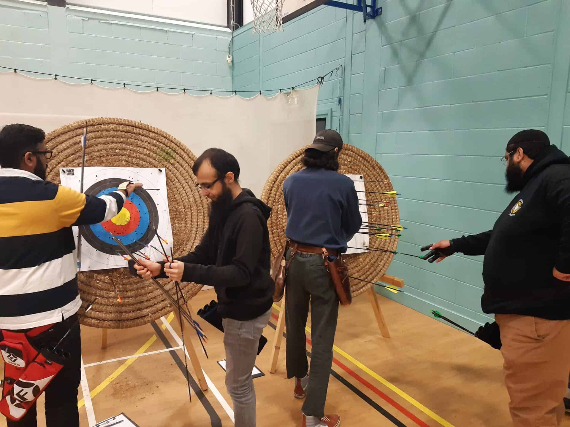 Competition time for Leicester Archery Academy