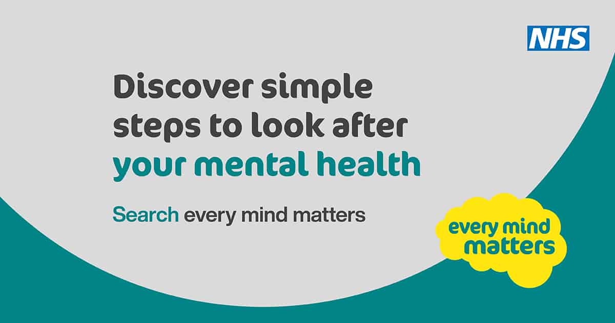 Public Health England launches Every Mind Matters, the first national NHS mental health campaign.