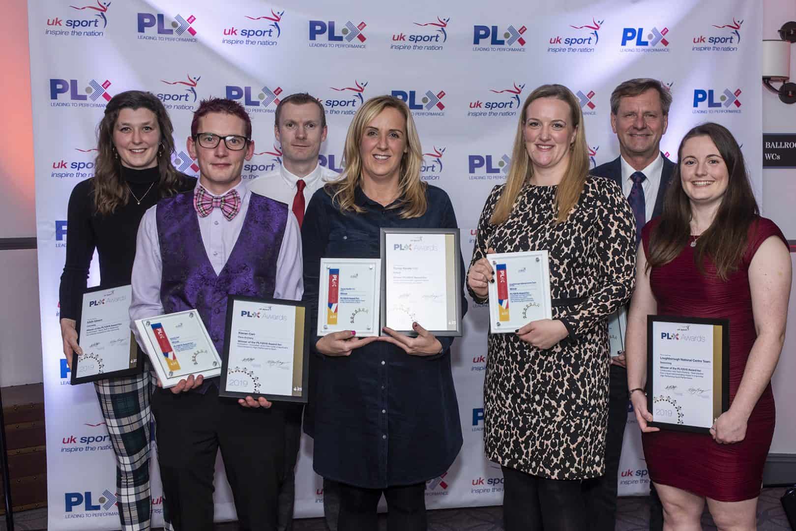Kieran Carr scoops Innovation Award at the prestigious UK Sport PLx Awards