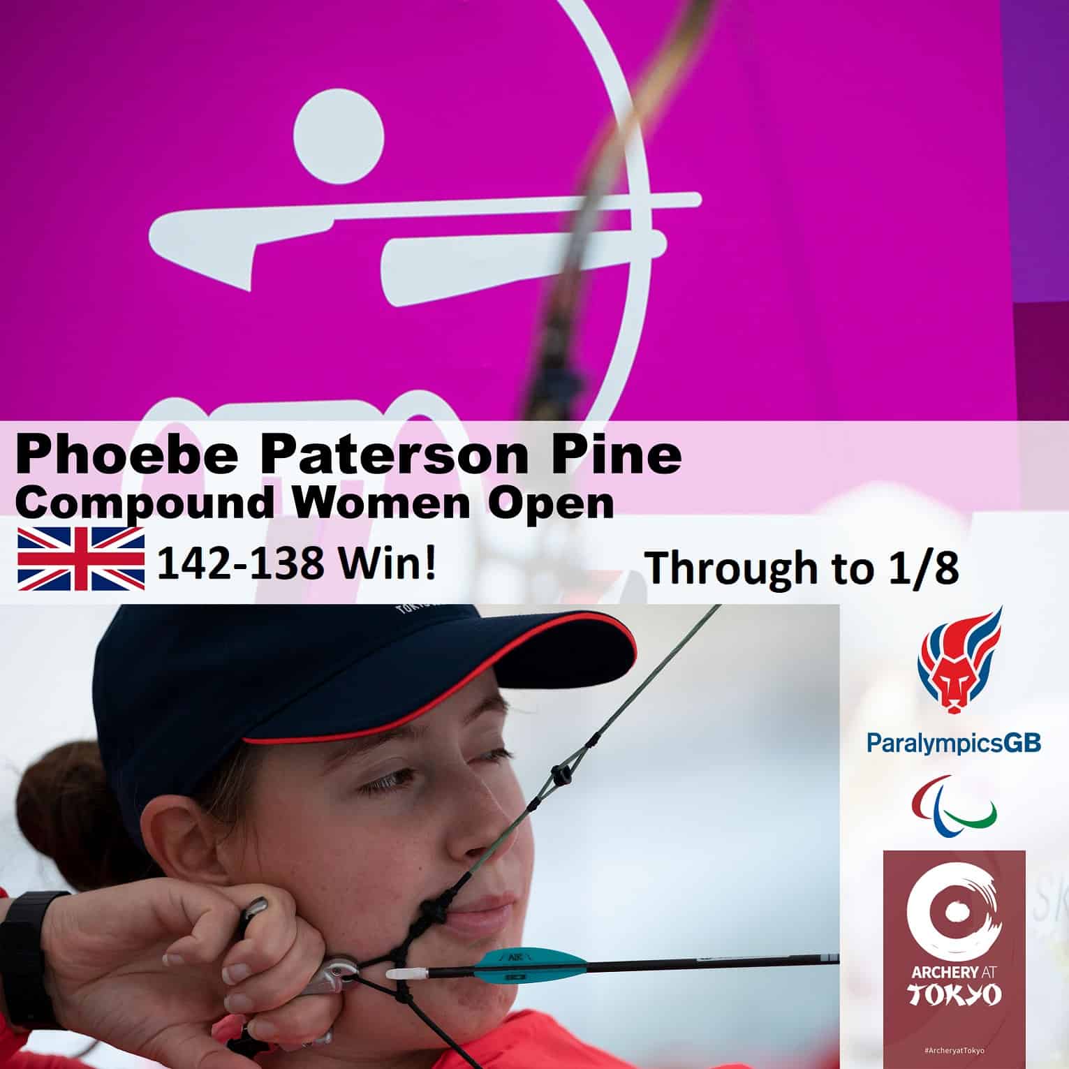 Tokyo 2020: Phoebe Paterson Pine wins first round match