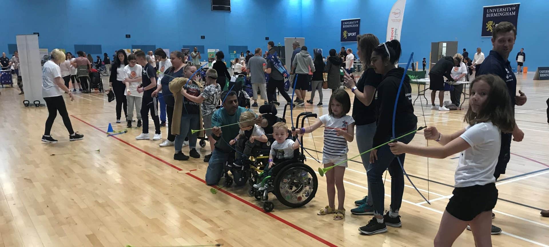 Archery GB Young Ambassadors support the Birmingham Inclusive Sports Festival