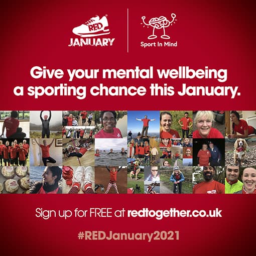 Keep active with the #REDJanuary2021 challenge
