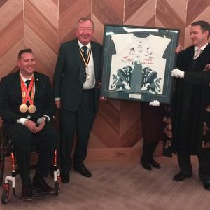 Paralympians Seize Chance to Say Thanks