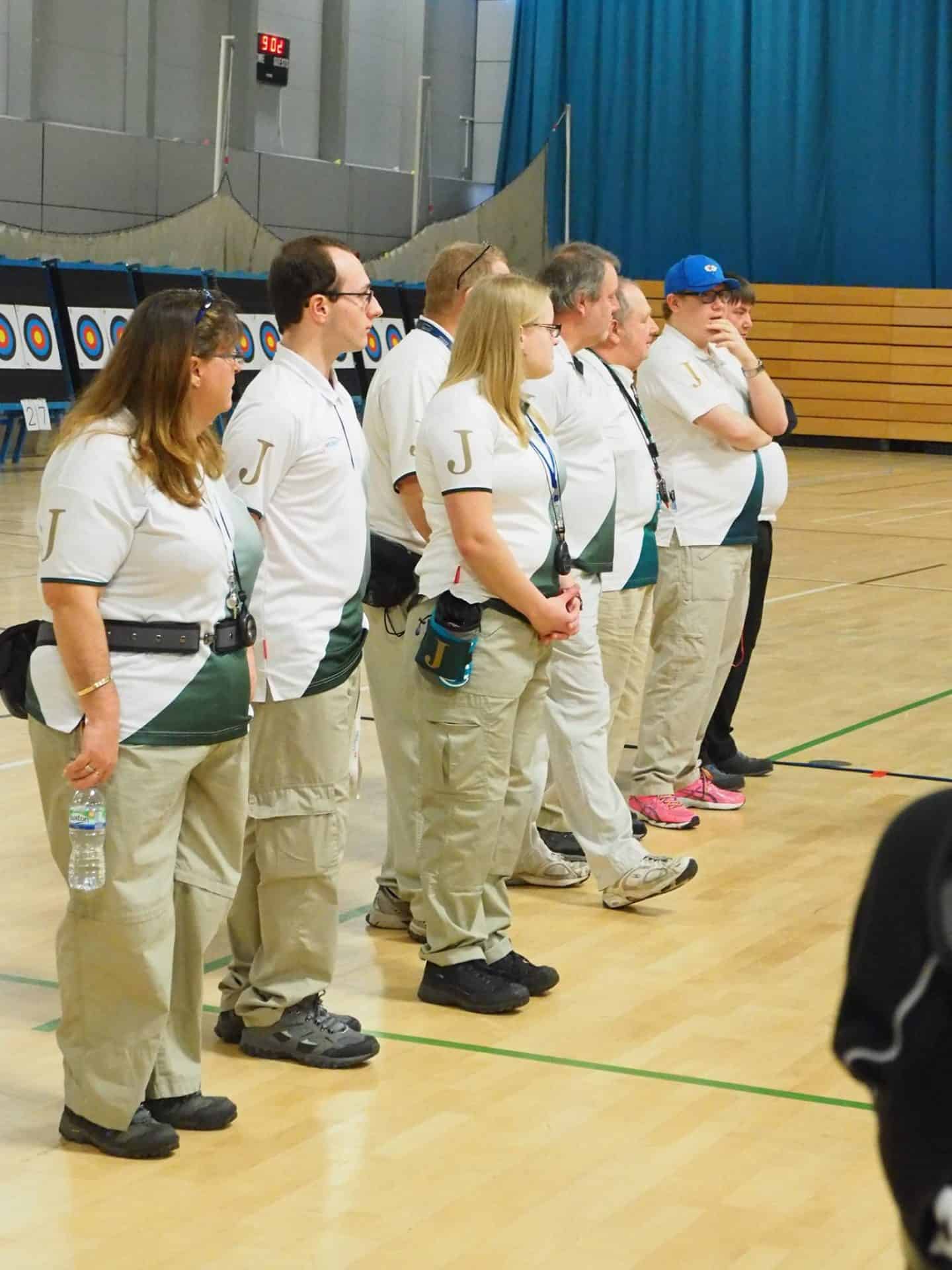 My volunteer role as an archery judge