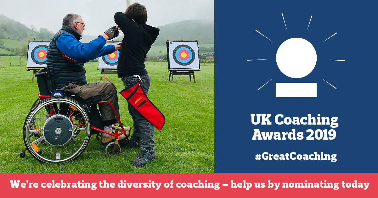 Nominate your coach for the UK Coaching Awards