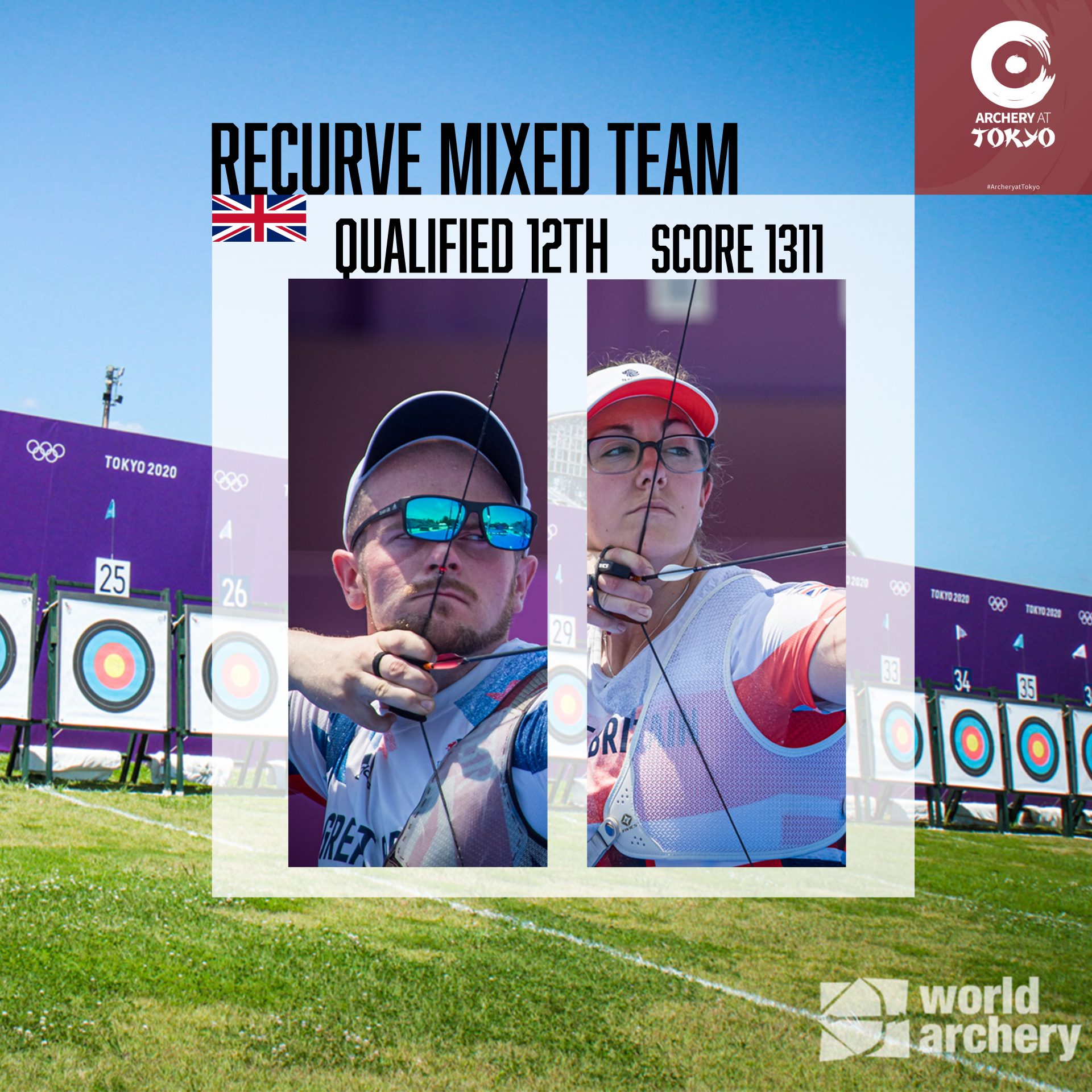 Olympic recurve qualification day