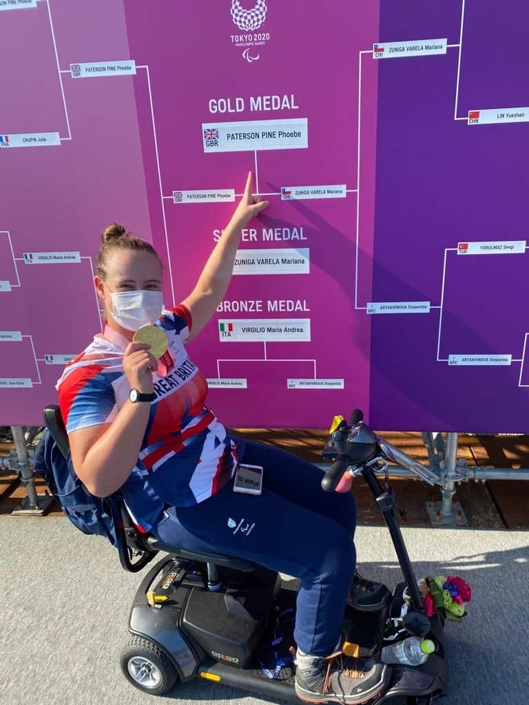 Tokyo 2020: Phoebe Paterson Pine wins gold in Womens Individual Compound Open