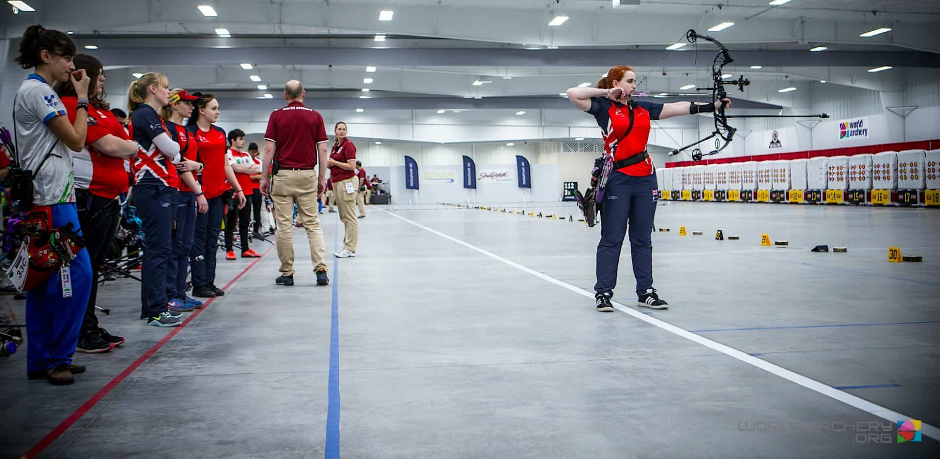 Yankton: fourth place for junior compounder Layla