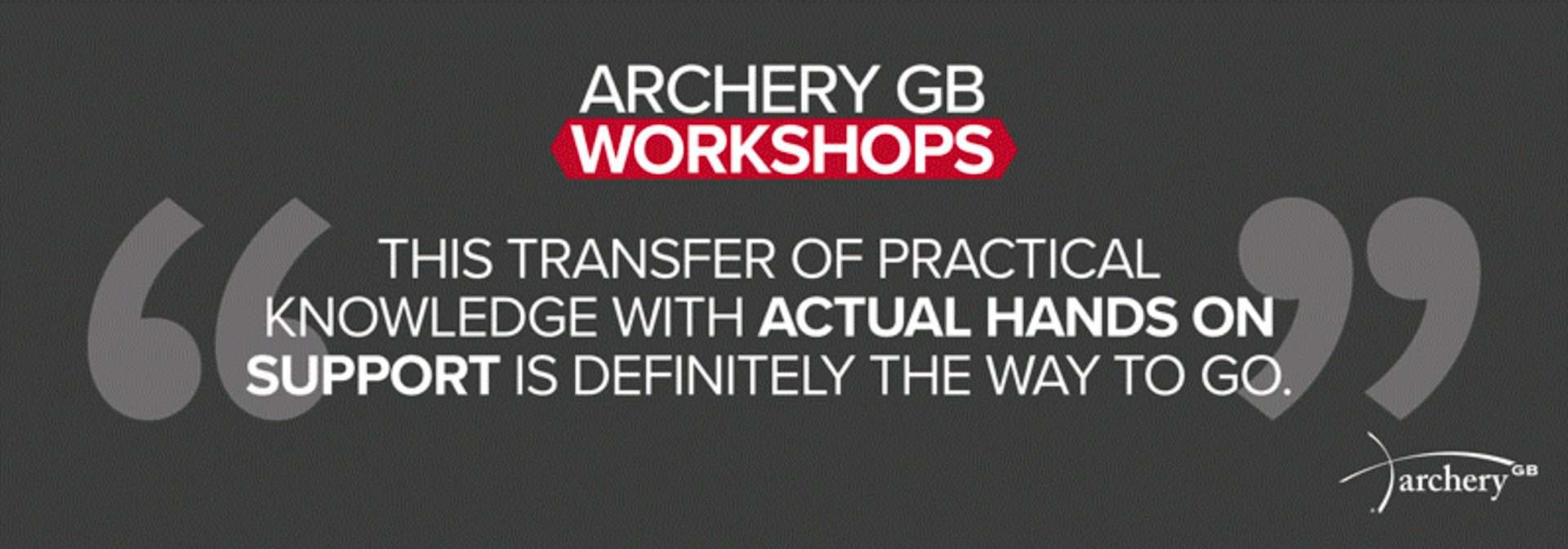 Archery GB announces new workshop dates