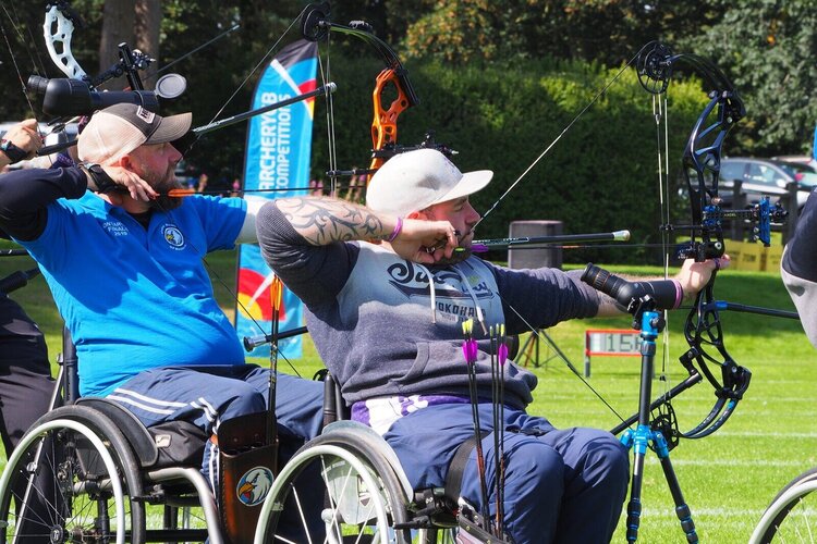 Disabled archery
