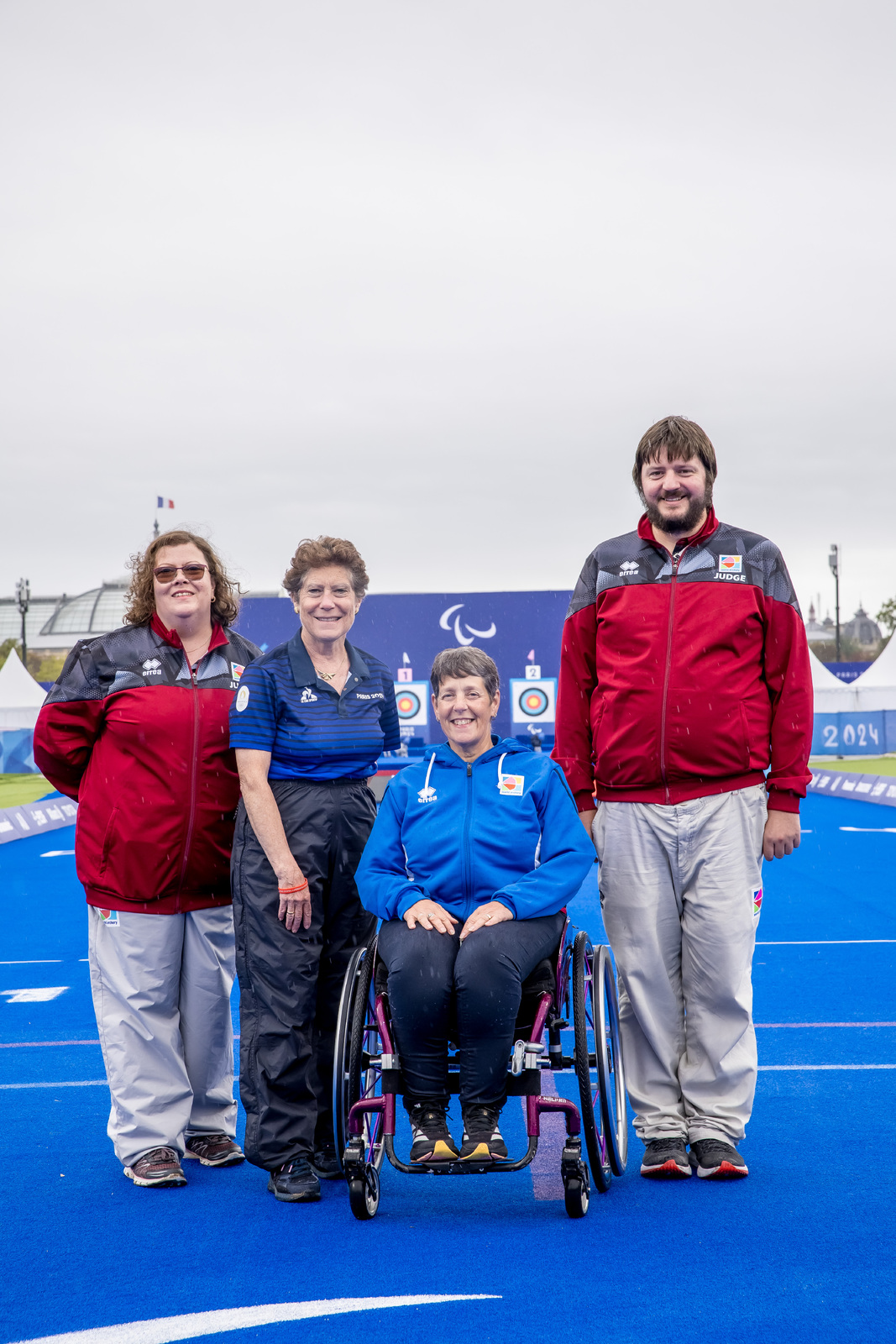 Left to right: Katy Lipscomb, Hilda Gibson, Pippa Britton and Robert Potts