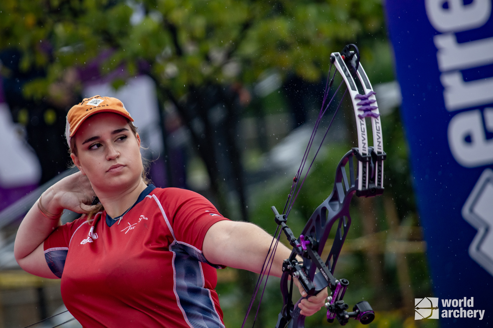 Ella Gibson at a World Cup event