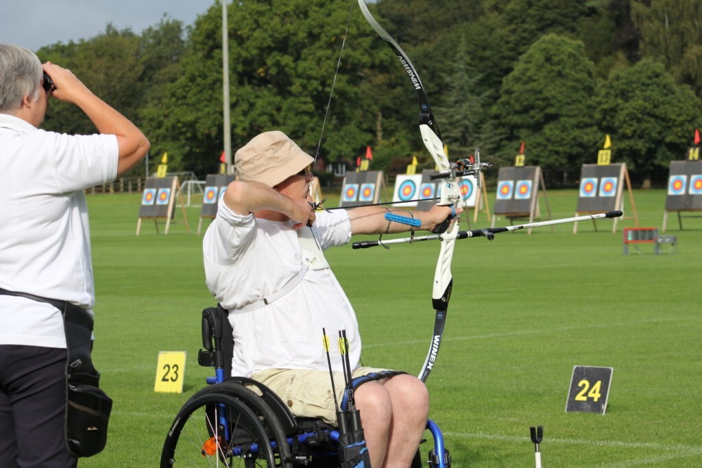 Try archery at the World Blind Games in Birmingham in 2023