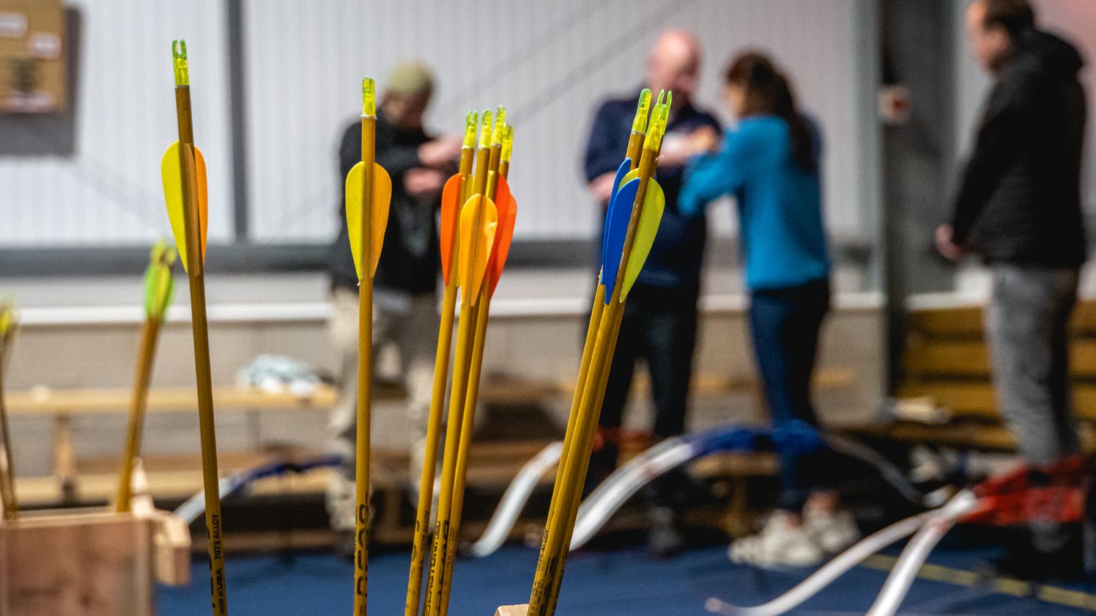 Archers on an instructor course