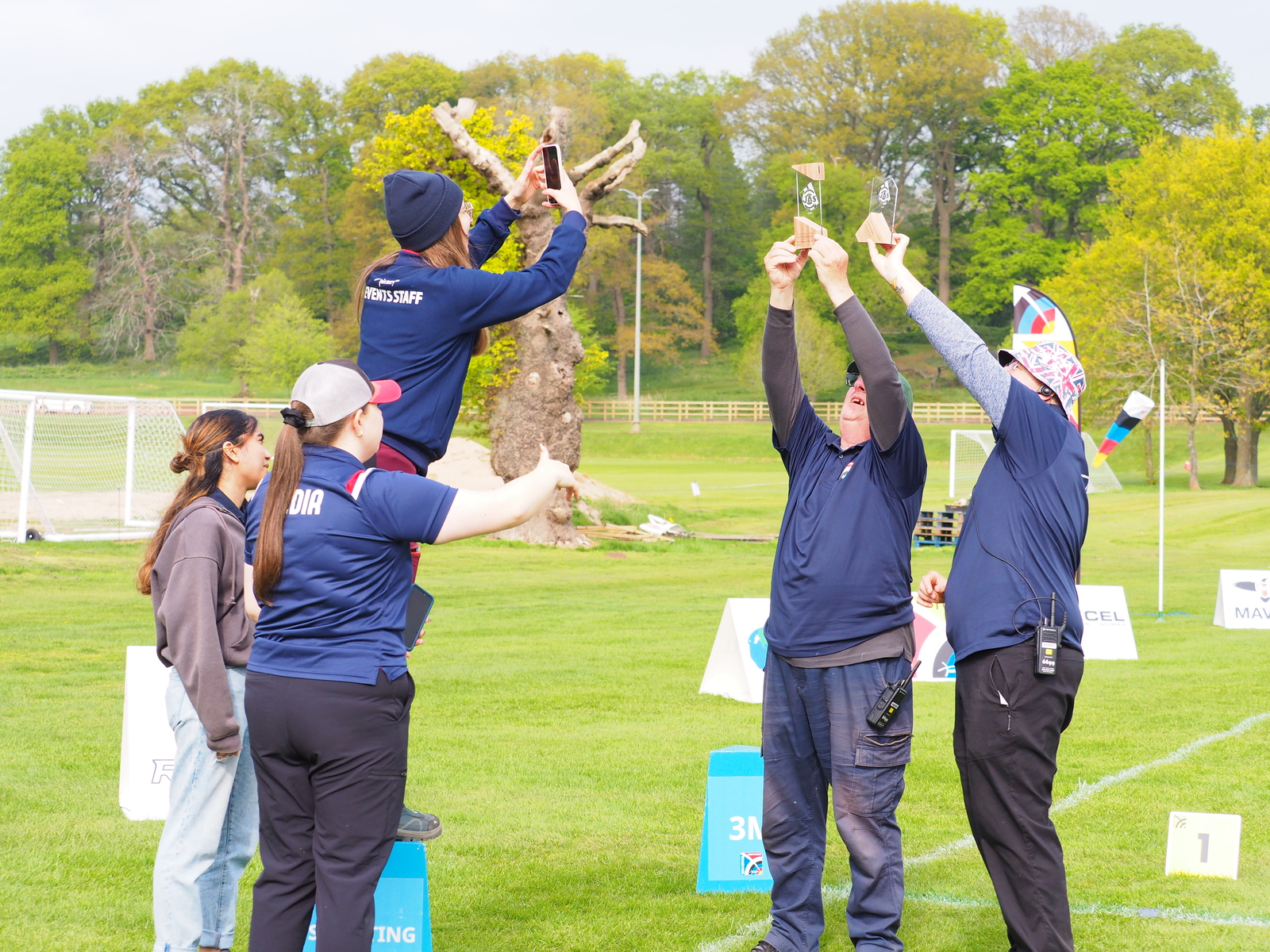 Volunteers at Bucks and Bounty