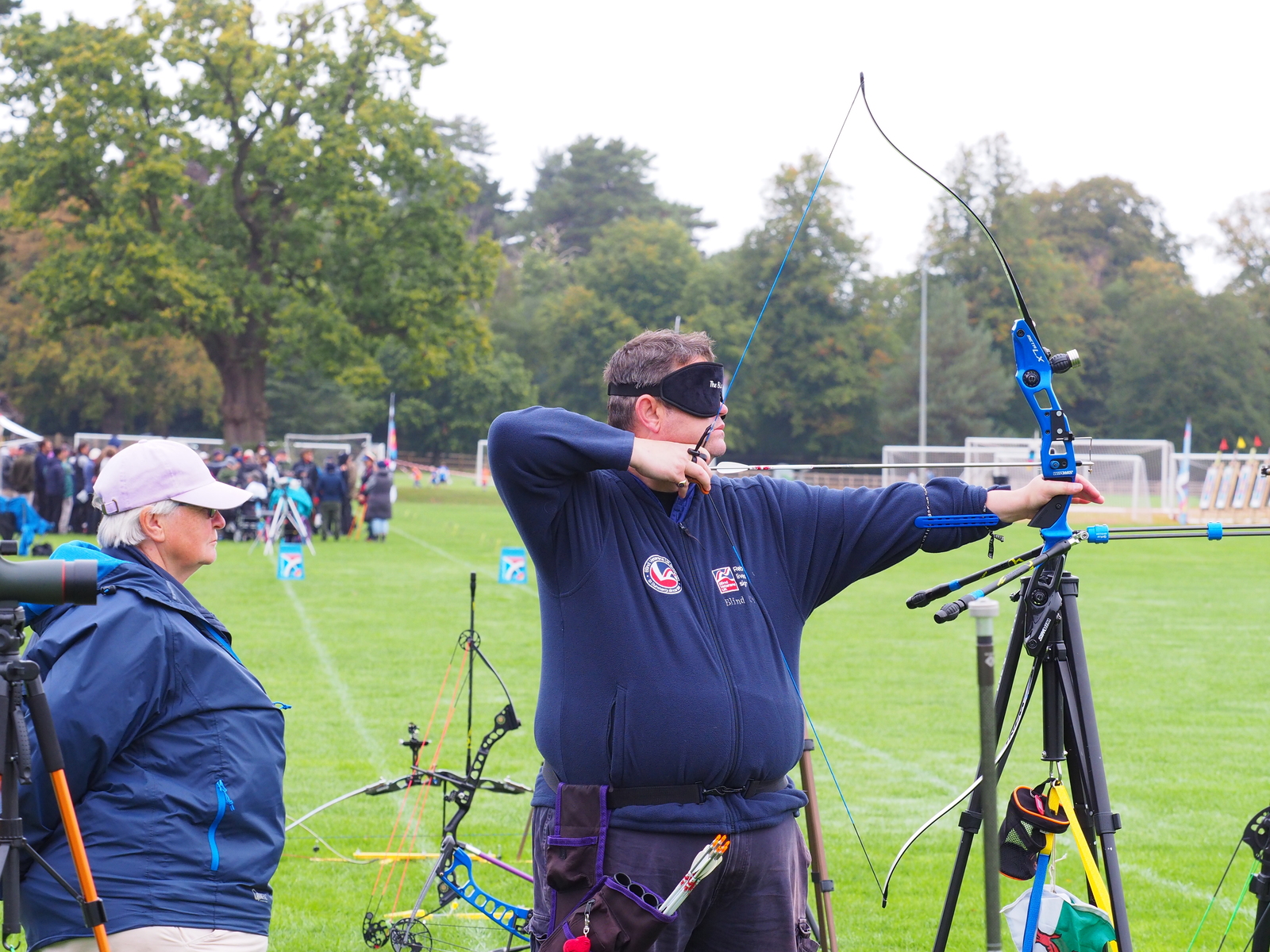 Clive Jones at the Disability Championships